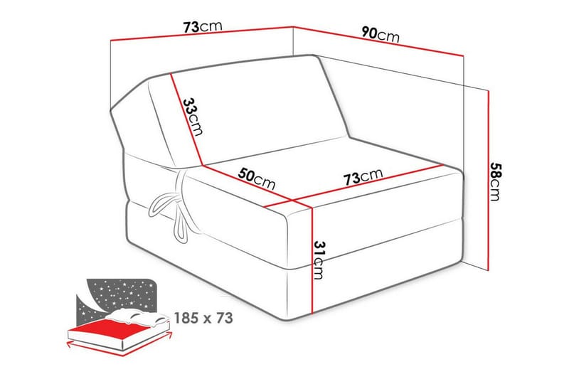 Kintore Fåtölj Ljusgrå - Huonekalut - Tuoli & nojatuoli - Nojatuoli & lepotuoli - Vuodetuoli