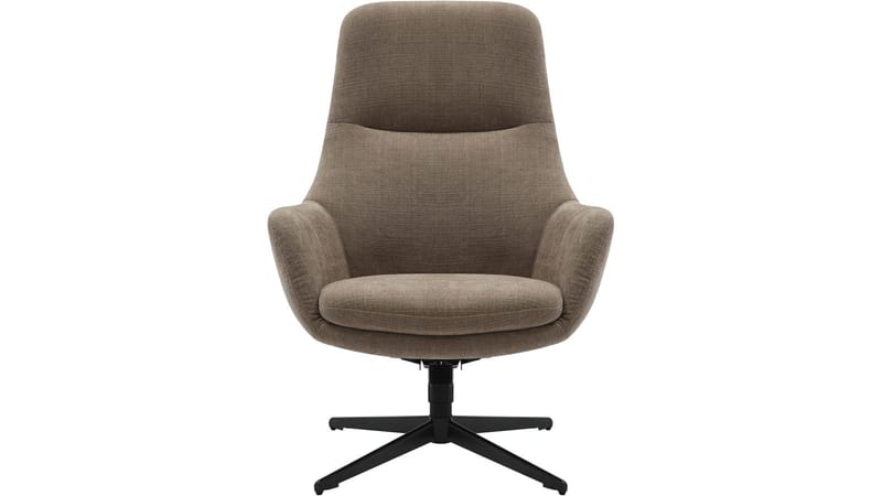 Kiresto-nojatuoli rahilla, kääntötoiminto - Harmaa - Huonekalut - Tuoli & nojatuoli - Nojatuoli & lepotuoli - Nojatuoli rahilla