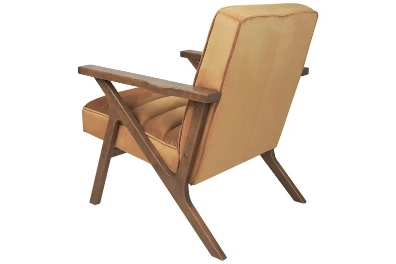 Nojatuoli Kisa - Ruskea, tumma puu - Huonekalut - Tuoli & nojatuoli - Nojatuoli & lepotuoli