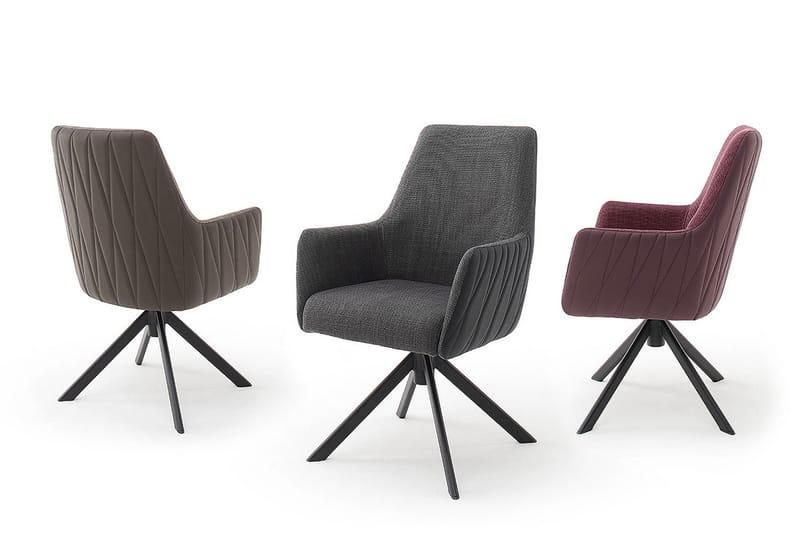 Käsinojallinen tuoli Katarian - Liila - Huonekalut - Tuoli & nojatuoli - Nojatuoli & lepotuoli - Klubituolit