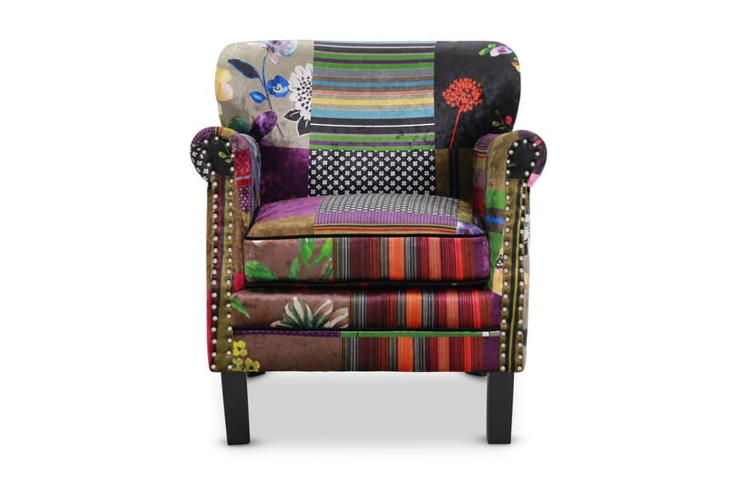 Klubituoli Ray Kuviollinen - Monivärinen - Huonekalut - Tuoli & nojatuoli - Nojatuoli & lepotuoli - Klubituolit