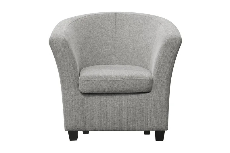 Klubituoli Polo - Vaaleanharmaa - Huonekalut - Tuoli & nojatuoli - Nojatuoli & lepotuoli - Klubituolit