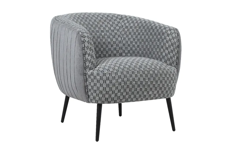 Nojatuoli Accent Harmaa - Huonekalut - Tuoli & nojatuoli - Nojatuoli & lepotuoli - Klubituolit