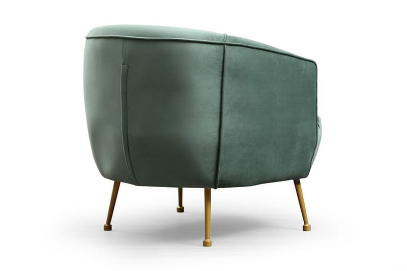 Nojatuoli Hervedeiro - Vihreä - Huonekalut - Tuoli & nojatuoli - Nojatuoli & lepotuoli - Klubituolit