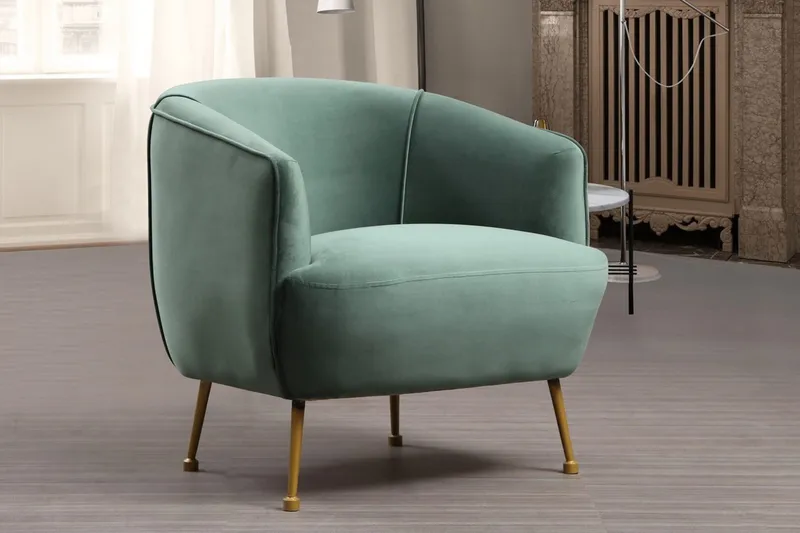 Nojatuoli Hervedeiro - Vihreä - Huonekalut - Tuoli & nojatuoli - Nojatuoli & lepotuoli - Klubituolit