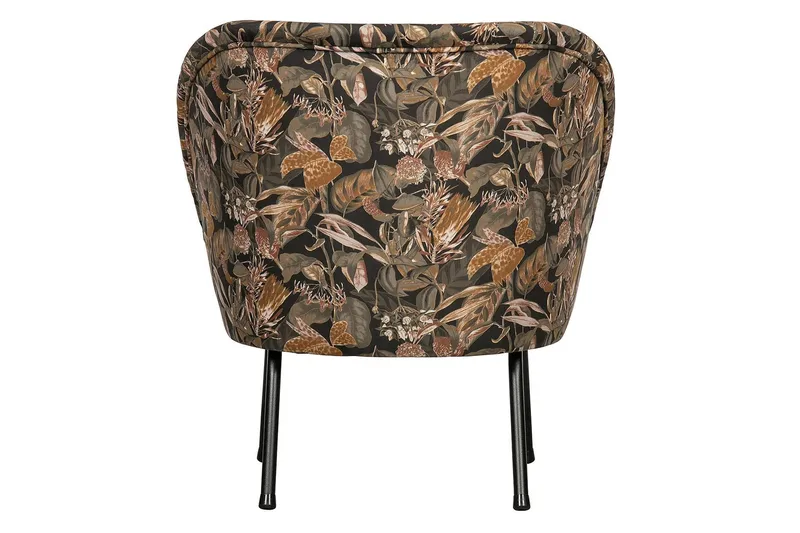 Nojatuoli Nahia - Sametti/Musta - Huonekalut - Tuoli & nojatuoli - Nojatuoli & lepotuoli - Klubituolit