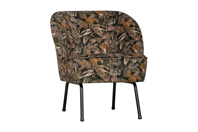 Nojatuoli Nahia, Sametti/Musta