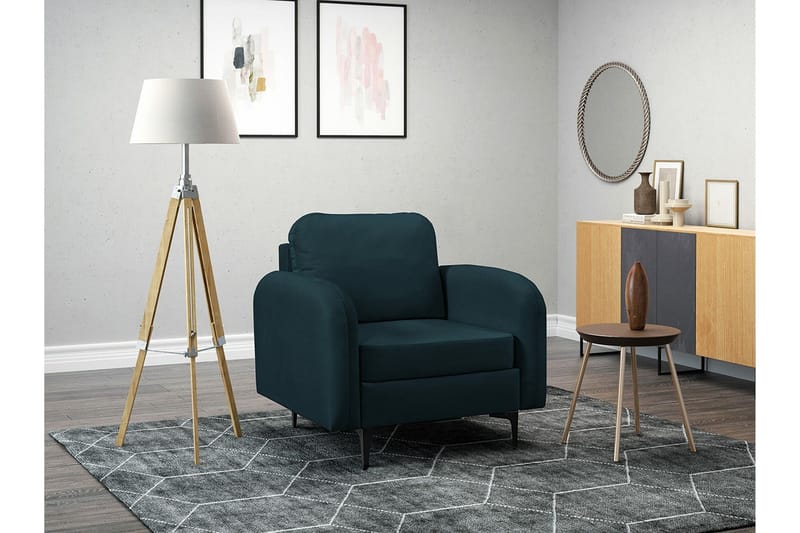 Knocklong Fåtölj Black - Huonekalut - Tuoli & nojatuoli - Nojatuoli & lepotuoli