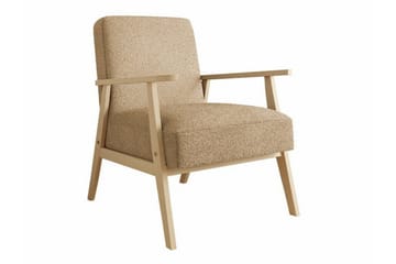 Knocklong Fåtölj Light brown - Huonekalut - Tuoli & nojatuoli - Nojatuoli & lepotuoli