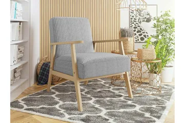 Knocklong Fåtölj Light Grey/Beige - Huonekalut - Tuoli & nojatuoli - Nojatuoli & lepotuoli