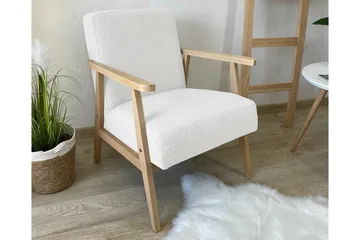 Knocklong Fåtölj White - Huonekalut - Tuoli & nojatuoli - Nojatuoli & lepotuoli