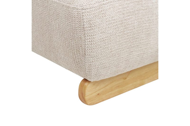 Nojatuoli Kokkola - Beige, vaalea puu - Huonekalut - Tuoli & nojatuoli - Nojatuoli & lepotuoli