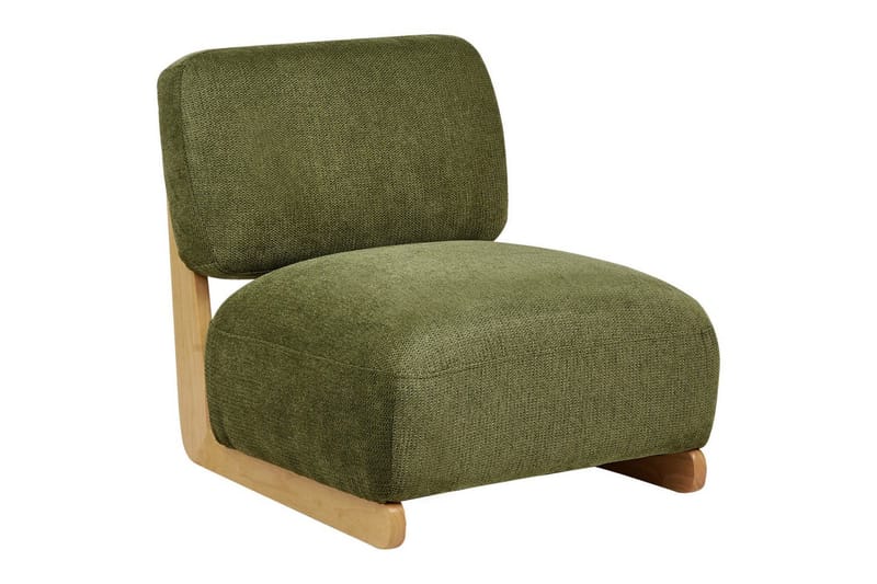 Nojatuoli Kokkola, Vihreä, vaalea puu