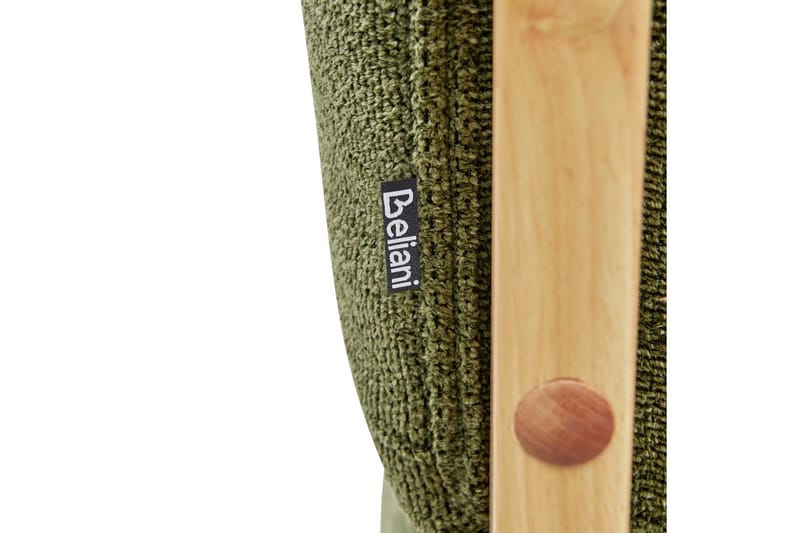 Nojatuoli Kokkola - Vihreä, vaalea puu - Huonekalut - Tuoli & nojatuoli - Nojatuoli & lepotuoli