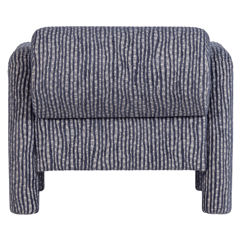 Nojatuoli kuviolla Lenny - Harmaa/Sininen - Huonekalut - Tuoli & nojatuoli - Nojatuoli & lepotuoli