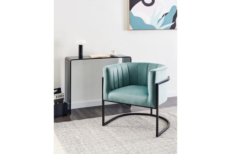 Nojatuoli Larvik II Vihreä/musta - Vihreä/musta - Huonekalut - Tuoli & nojatuoli - Nojatuoli & lepotuoli