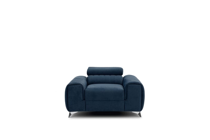 Nojatuoli Laucha - Sininen - Huonekalut - Tuoli & nojatuoli - Nojatuoli & lepotuoli