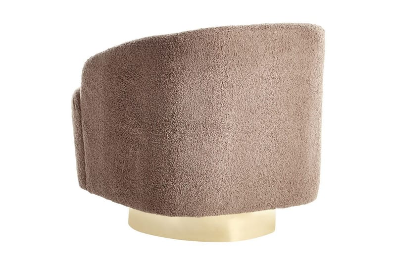 Nojatuoli Lavik Ruskea/Kulta - Ruskea/Kulta - Huonekalut - Tuoli & nojatuoli - Nojatuoli & lepotuoli