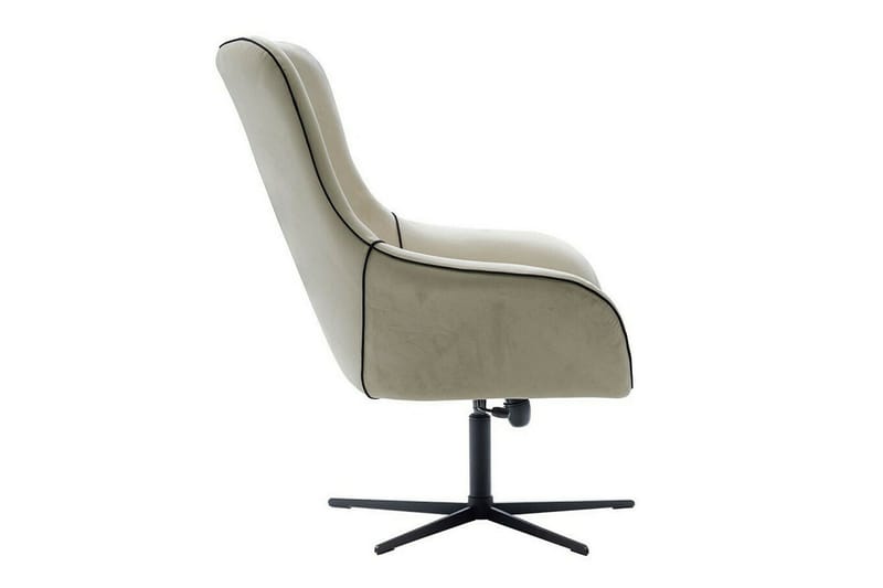Laytown Fåtölj Beige/Black - Huonekalut - Tuoli & nojatuoli - Nojatuoli & lepotuoli