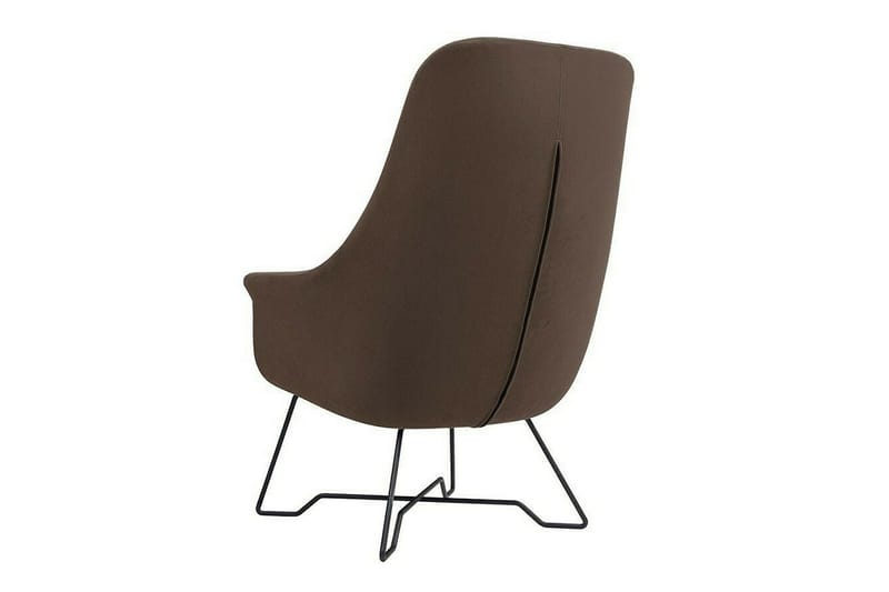 Laytown Fåtölj Brown/Black - Huonekalut - Tuoli & nojatuoli - Nojatuoli & lepotuoli