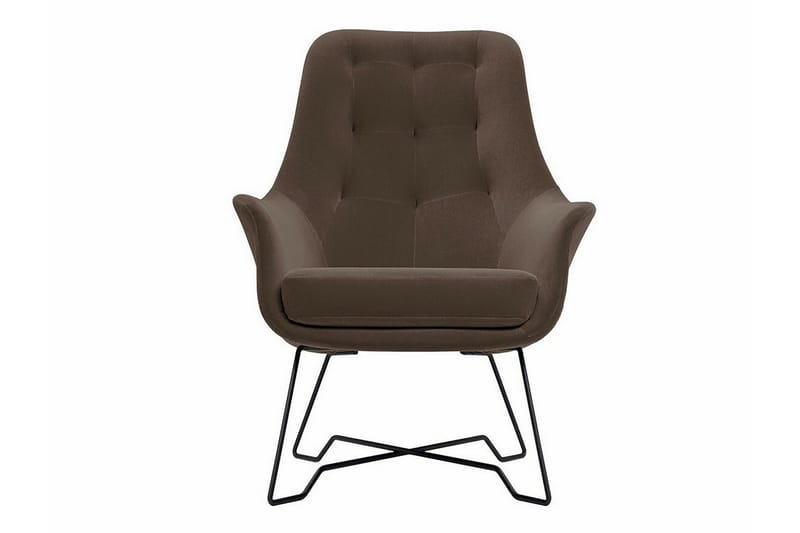 Laytown Fåtölj Brown/Black - Huonekalut - Tuoli & nojatuoli - Nojatuoli & lepotuoli