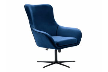Laytown Fåtölj Dark Blue/Black - Huonekalut - Tuoli & nojatuoli - Nojatuoli & lepotuoli