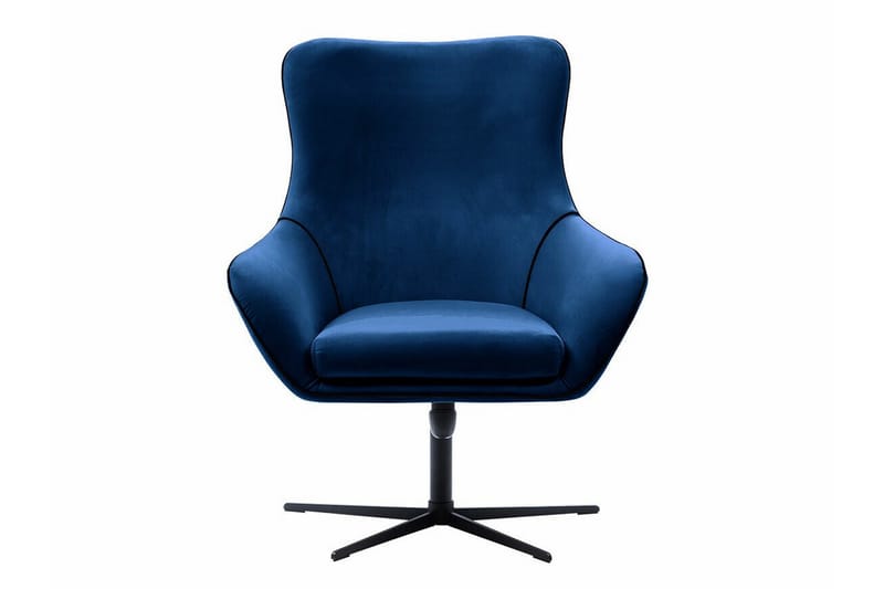 Laytown Fåtölj Dark Blue/Black - Huonekalut - Tuoli & nojatuoli - Nojatuoli & lepotuoli