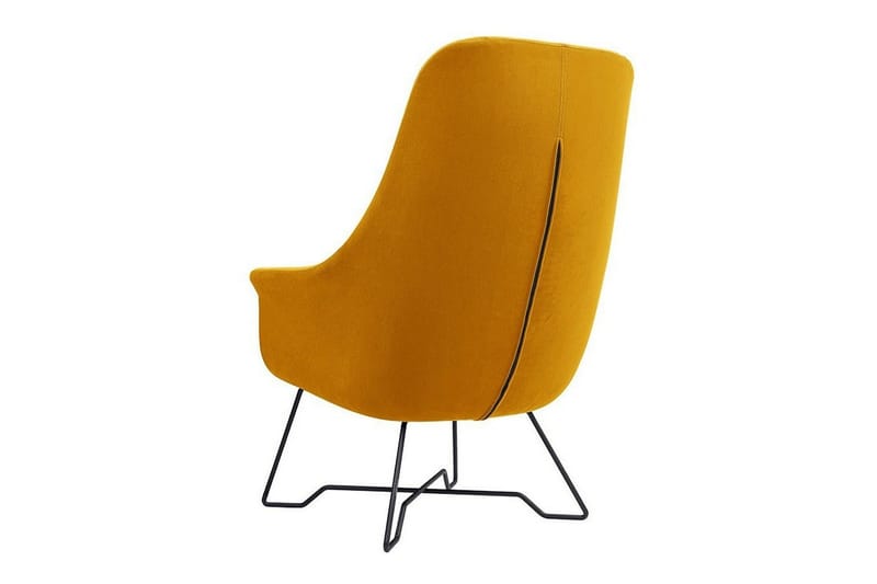 Laytown Fåtölj Yellow - Huonekalut - Tuoli & nojatuoli - Nojatuoli & lepotuoli