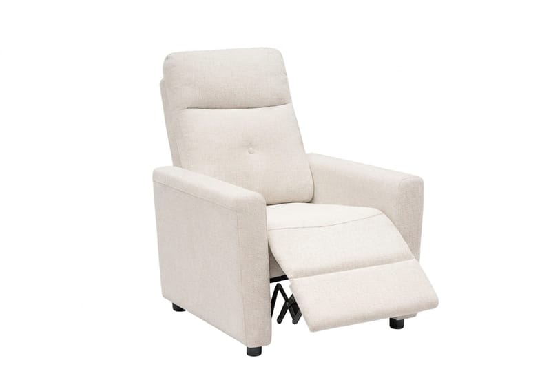 Leia manuaalinen kangasverhoiltu recliner-nojatuoli - Beige - Huonekalut - Tuoli & nojatuoli - Nojatuoli & lepotuoli - Mekanismituoli