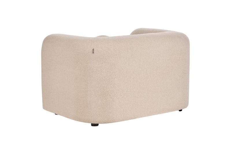 Nojatuoli Leiren - Beige/bouclé - Huonekalut - Tuoli & nojatuoli - Nojatuoli & lepotuoli