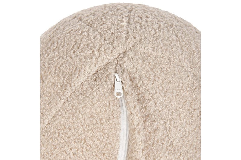 Nojatuoli Leiren - Beige/bouclé - Huonekalut - Tuoli & nojatuoli - Nojatuoli & lepotuoli