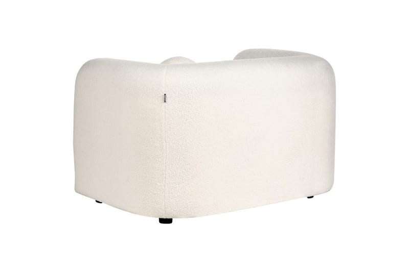 Nojatuoli Leiren - Valkoinen/Bouclé - Huonekalut - Tuoli & nojatuoli - Nojatuoli & lepotuoli