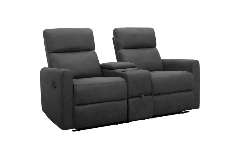 Lepotuoli Dacoulas Antrasiitti, Cowboy PU/Puu - Antrasiitti, Cowboy PU/Puu - Huonekalut - Tuoli & nojatuoli - Nojatuoli & lepotuoli - Mekanismituoli