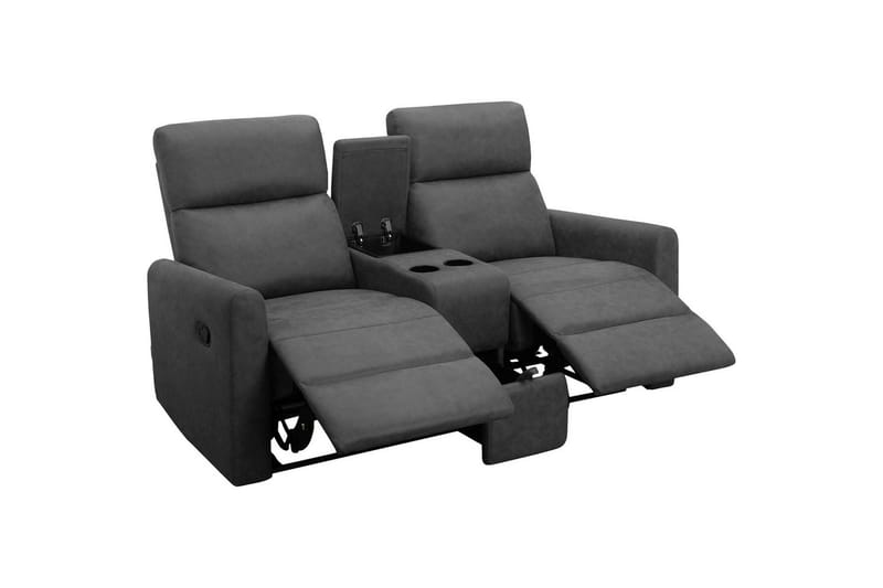 Lepotuoli Dacoulas Antrasiitti, Cowboy PU/Puu - Antrasiitti, Cowboy PU/Puu - Huonekalut - Tuoli & nojatuoli - Nojatuoli & lepotuoli - Mekanismituoli