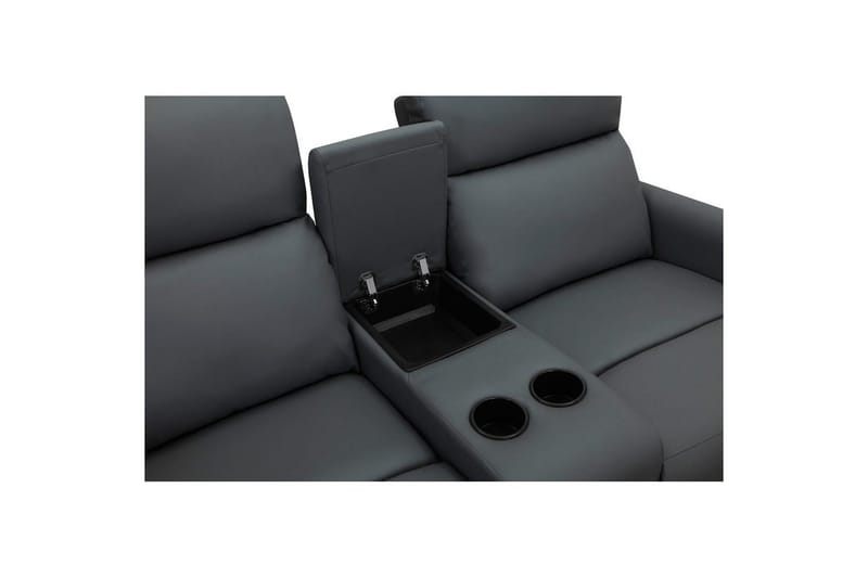 Lepotuoli Dacoulas Antrasiitti, PU/Puu - Antrasiitti, PU/Puu - Huonekalut - Tuoli & nojatuoli - Nojatuoli & lepotuoli - Mekanismituoli