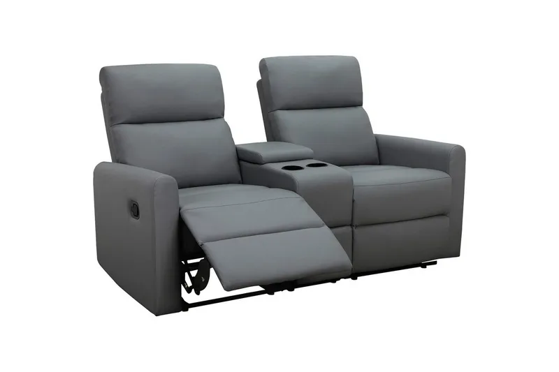 Lepotuoli Dacoulas Antrasiitti, PU/Puu - Antrasiitti, PU/Puu - Huonekalut - Tuoli & nojatuoli - Nojatuoli & lepotuoli - Mekanismituoli