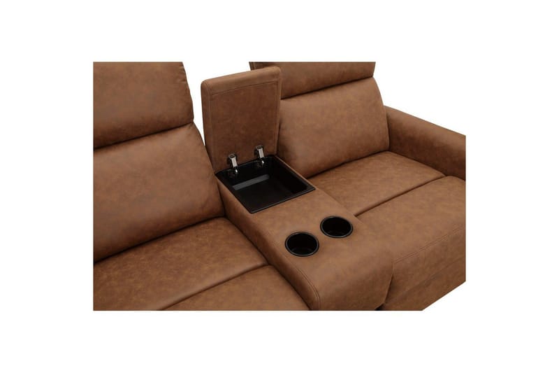 Lepotuoli Dacoulas Konjakki, Cowboy PU/Puu - Konjakki, Cowboy PU/Puu - Huonekalut - Tuoli & nojatuoli - Nojatuoli & lepotuoli - Mekanismituoli