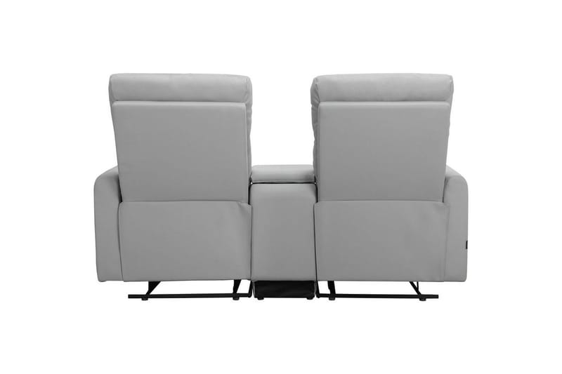 Lepotuoli Dacoulas Vaaleanharmaa, PU/Puu - Vaaleanharmaa, PU/Puu - Huonekalut - Tuoli & nojatuoli - Nojatuoli & lepotuoli - Mekanismituoli