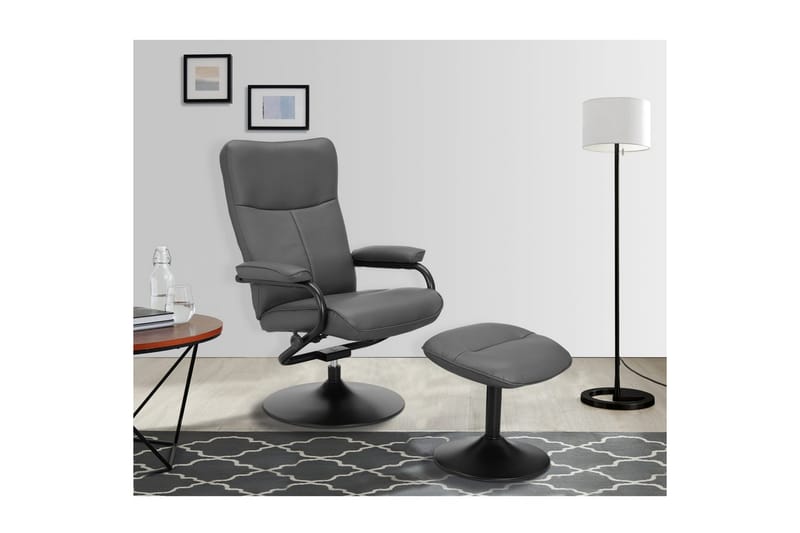 Lepotuoli Istad Harmaa - Harmaa - Huonekalut - Tuoli & nojatuoli - Nojatuoli & lepotuoli - Makuutuoli & divaanituoli