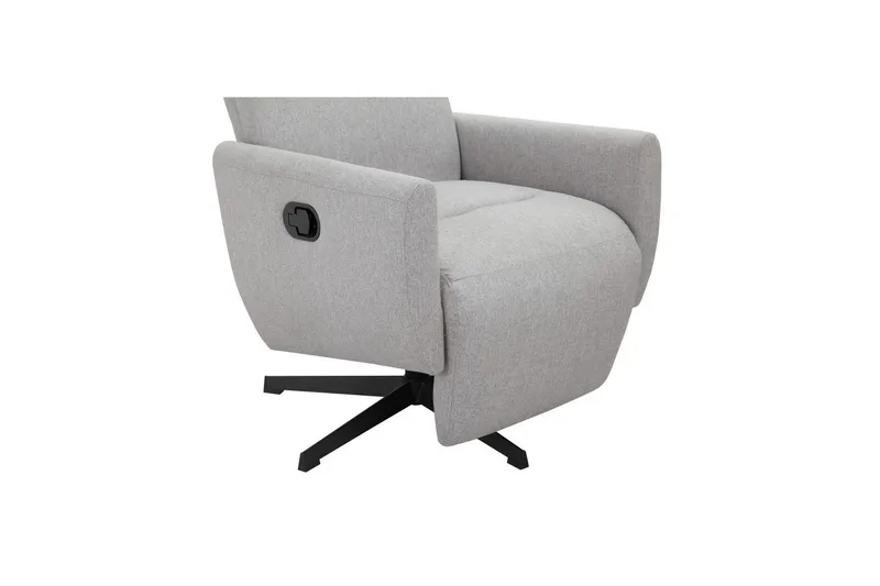 Lepotuoli Kilvo Harmaa - Harmaa - Huonekalut - Tuoli & nojatuoli - Nojatuoli & lepotuoli - Mekanismituoli