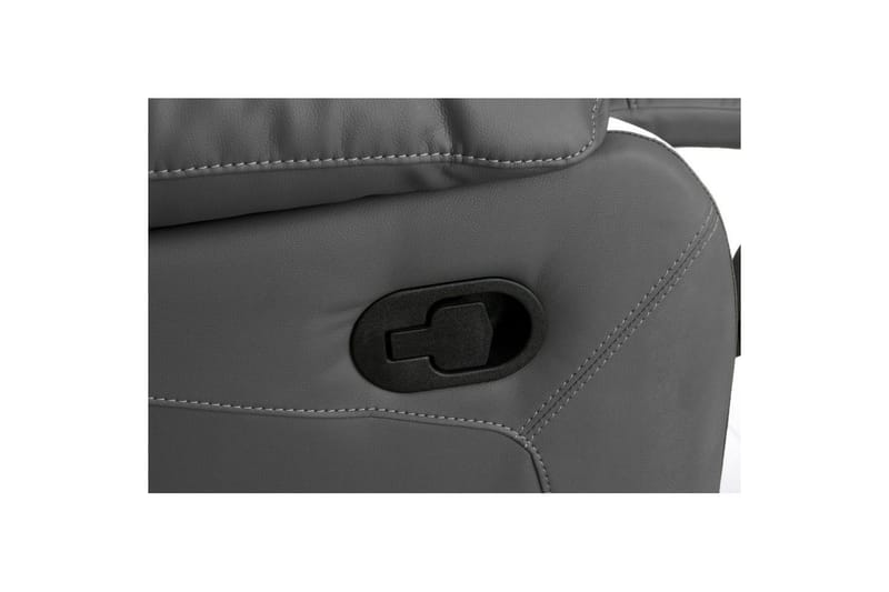 Lepotuoli Lannilis Harmaa, PU/Puu/Metalli, Manuaalinen nojatuoli - Harmaa, PU/Puu/Metalli, Manuaalinen nojatuoli - Huonekalut - Tuoli & nojatuoli - Nojatuoli & lepotuoli - Mekanismituoli