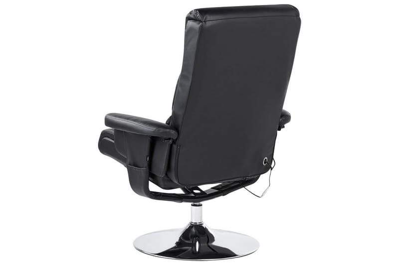 Lepotuoli Legend - Musta, Hopea - Huonekalut - Tuoli & nojatuoli - Nojatuoli & lepotuoli - Hierontatuolit