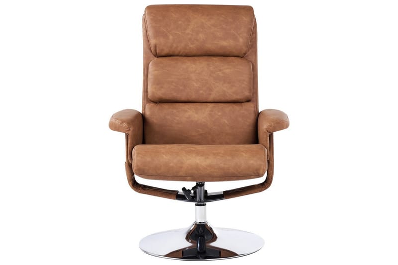 Lepotuoli Legend - Ruskea, Hopea - Huonekalut - Tuoli & nojatuoli - Nojatuoli & lepotuoli - Hierontatuolit