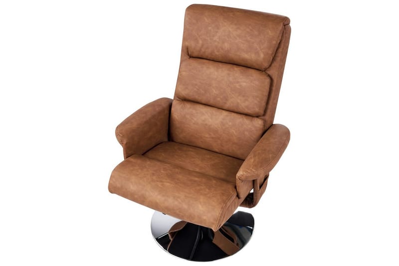 Lepotuoli Legend - Ruskea, Hopea - Huonekalut - Tuoli & nojatuoli - Nojatuoli & lepotuoli - Hierontatuolit