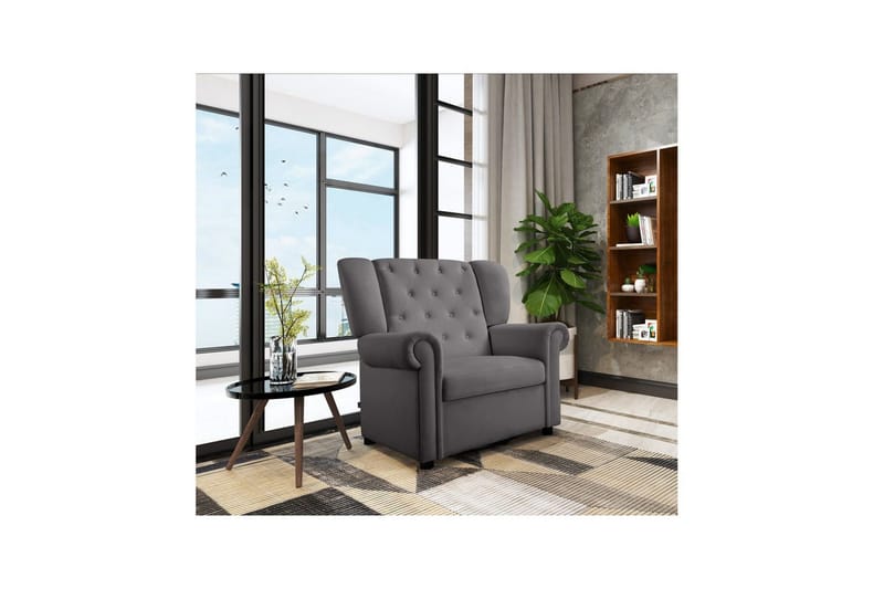 Lepotuoli Lillyse Harmaa - Harmaa - Huonekalut - Tuoli & nojatuoli - Nojatuoli & lepotuoli