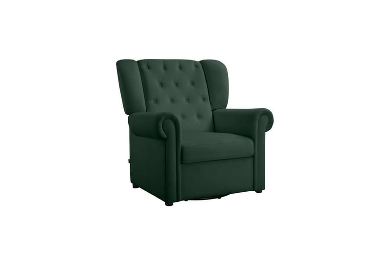 Lepotuoli Lillyse Tummanvihreä, Tummanvihreä