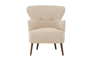 Lepotuoli Lincoln - Beige - Huonekalut - Tuoli & nojatuoli - Nojatuoli & lepotuoli