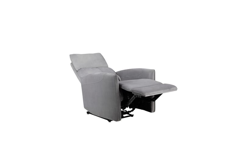 Lepotuoli Pineto Harmaa, Sametti/Metalli/Puu - Harmaa, Sametti/Metalli/Puu - Huonekalut - Tuoli & nojatuoli - Nojatuoli & lepotuoli - Mekanismituoli