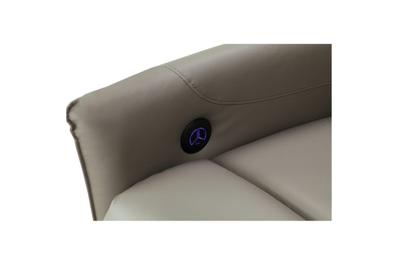 Lepotuoli Pineto Vaaleanharmaa, PU/Metalli/Puu - Vaaleanharmaa, PU/Metalli/Puu - Huonekalut - Tuoli & nojatuoli - Nojatuoli & lepotuoli - Mekanismituoli