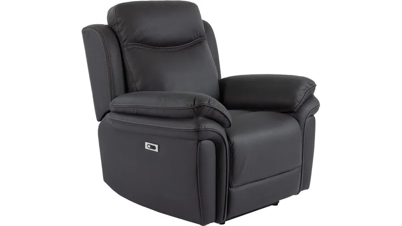 Livaro recliner-nojatuoli, sähkötoiminen, Musta